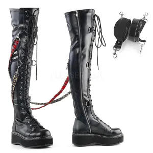 Demonia Emily 377 Black