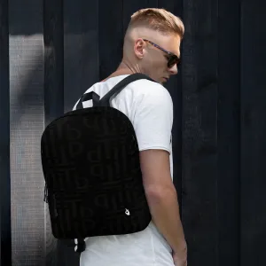 Descendants of The Island dti black pattern Backpack