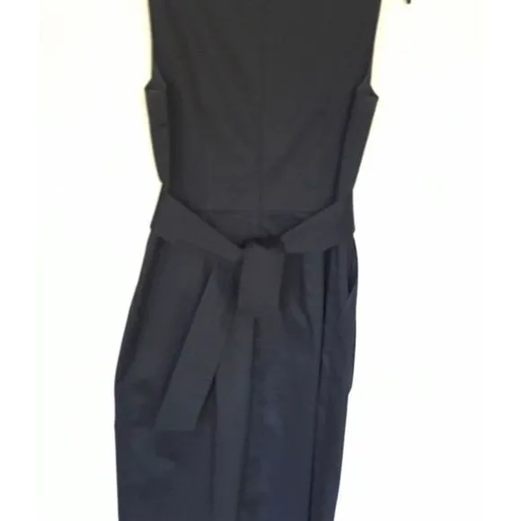 DKNY Black Sleeveless Cotton Dress Sz 10