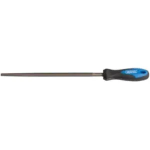 Draper 13 Soft Grip Engineer'S File Round File And Handle, 250Mm Dr-00013