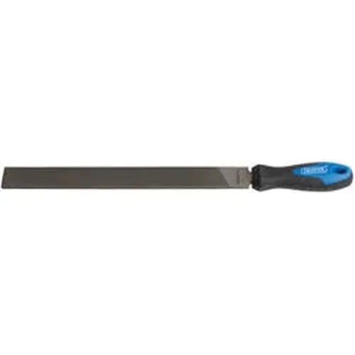 Draper 8 Soft Grip Engineer'S File Hand File And Handle, 300Mm Dr-00008