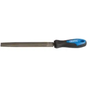 Draper 9 Soft Grip Engineer'S File Round File And Handle, 150Mm Dr-00009