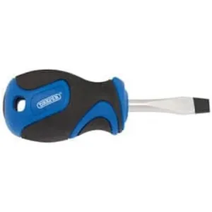 Draper Soft Grip Plain Slot Screwdriver, 6.0 X 38Mm Dr-48921