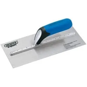 Draper Soft Grip Stainless Steel Plastering Trowel, 280Mm Dr-81200