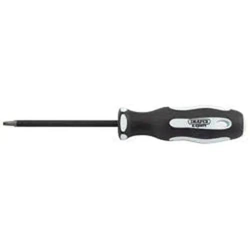 Draper Square Recess Soft Grip Security Screwdrivers, S2 X 100Mm Dr-35157