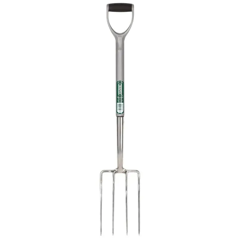 Draper Stainless Steel Garden Fork With Soft Grip Handle Dr-83755
