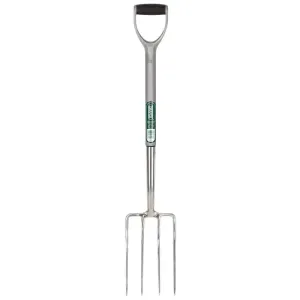 Draper Stainless Steel Garden Fork With Soft Grip Handle Dr-83755