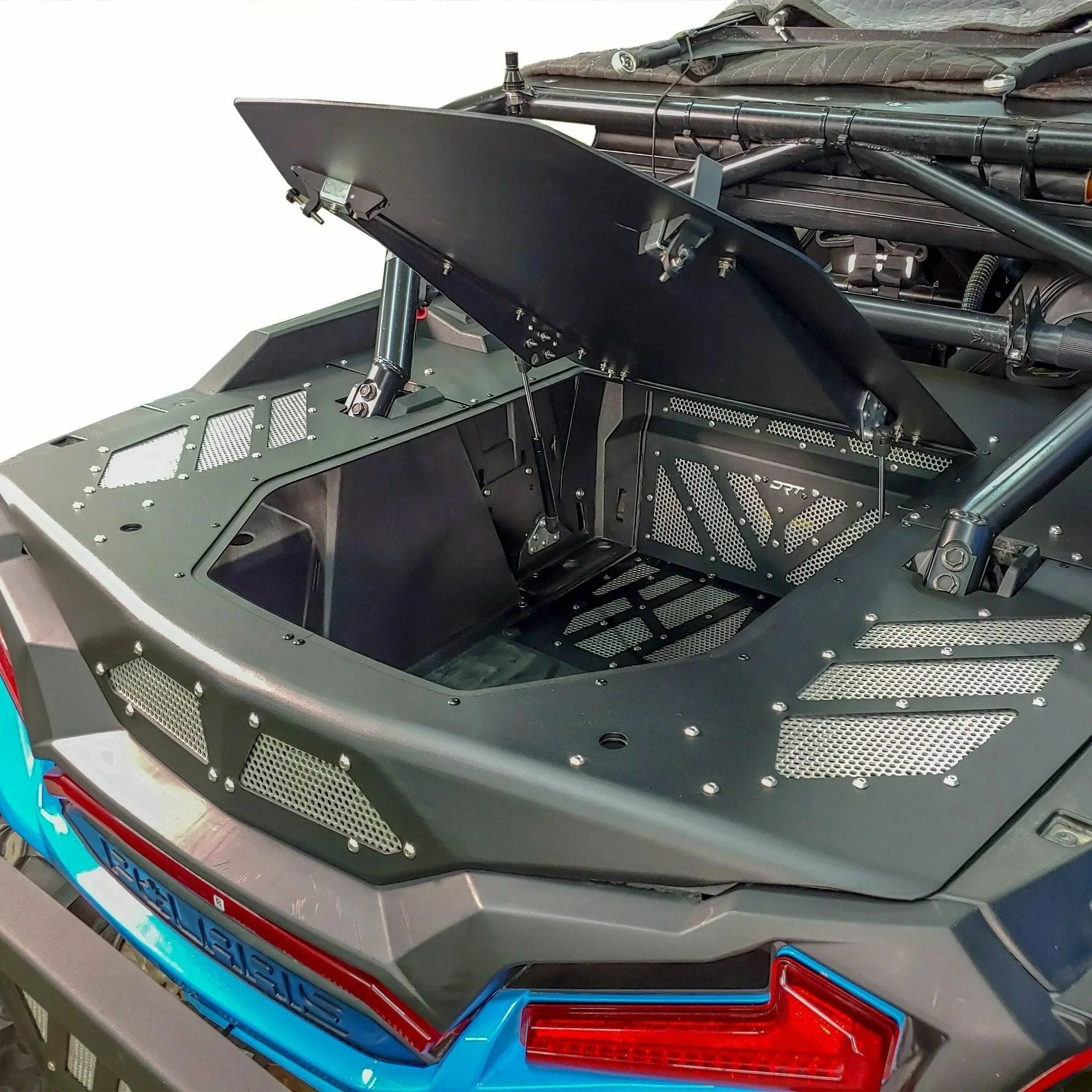 DRT Motorsports Polaris RZR Aluminum Trunk Enclosure