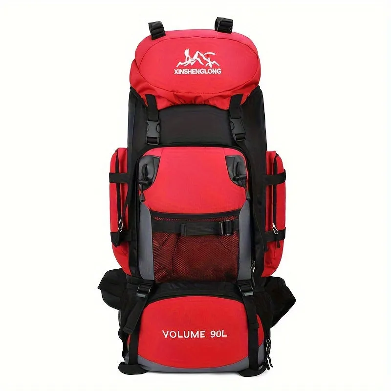 Durable Nylon Backpack for Camping & Travel Large Capacity