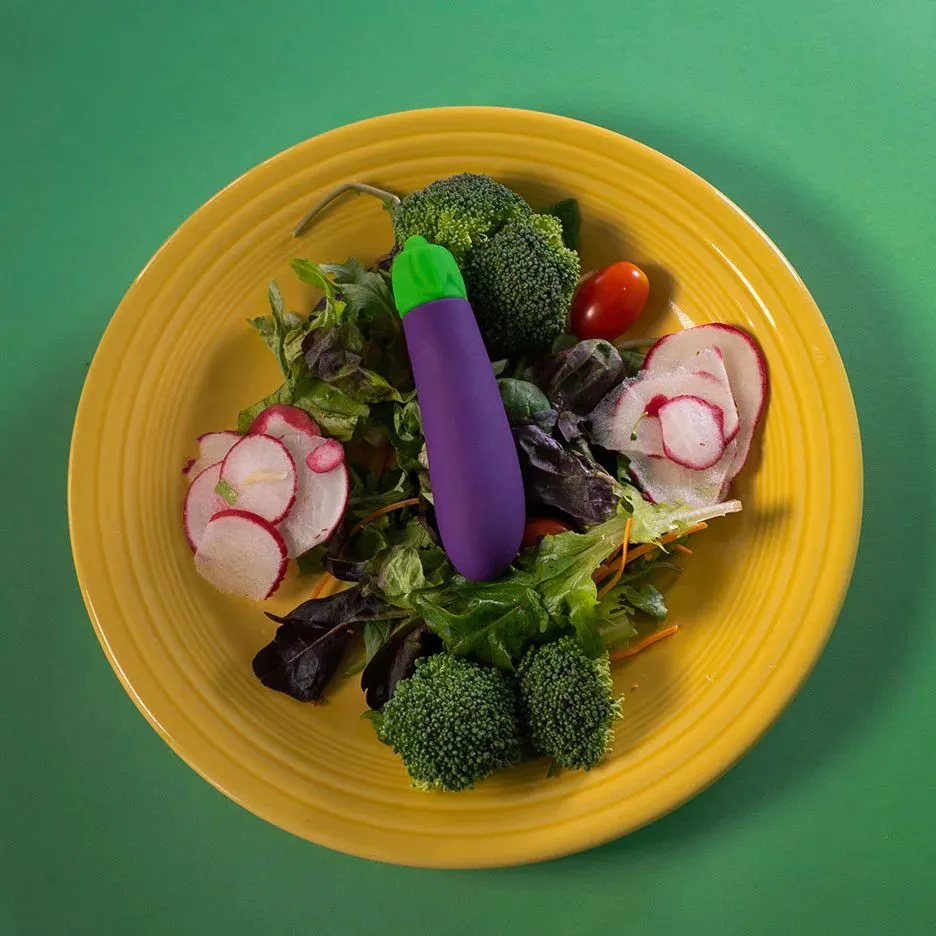 Eggplant Emojibator Ultra Discreet First Time Bullet Vibrator