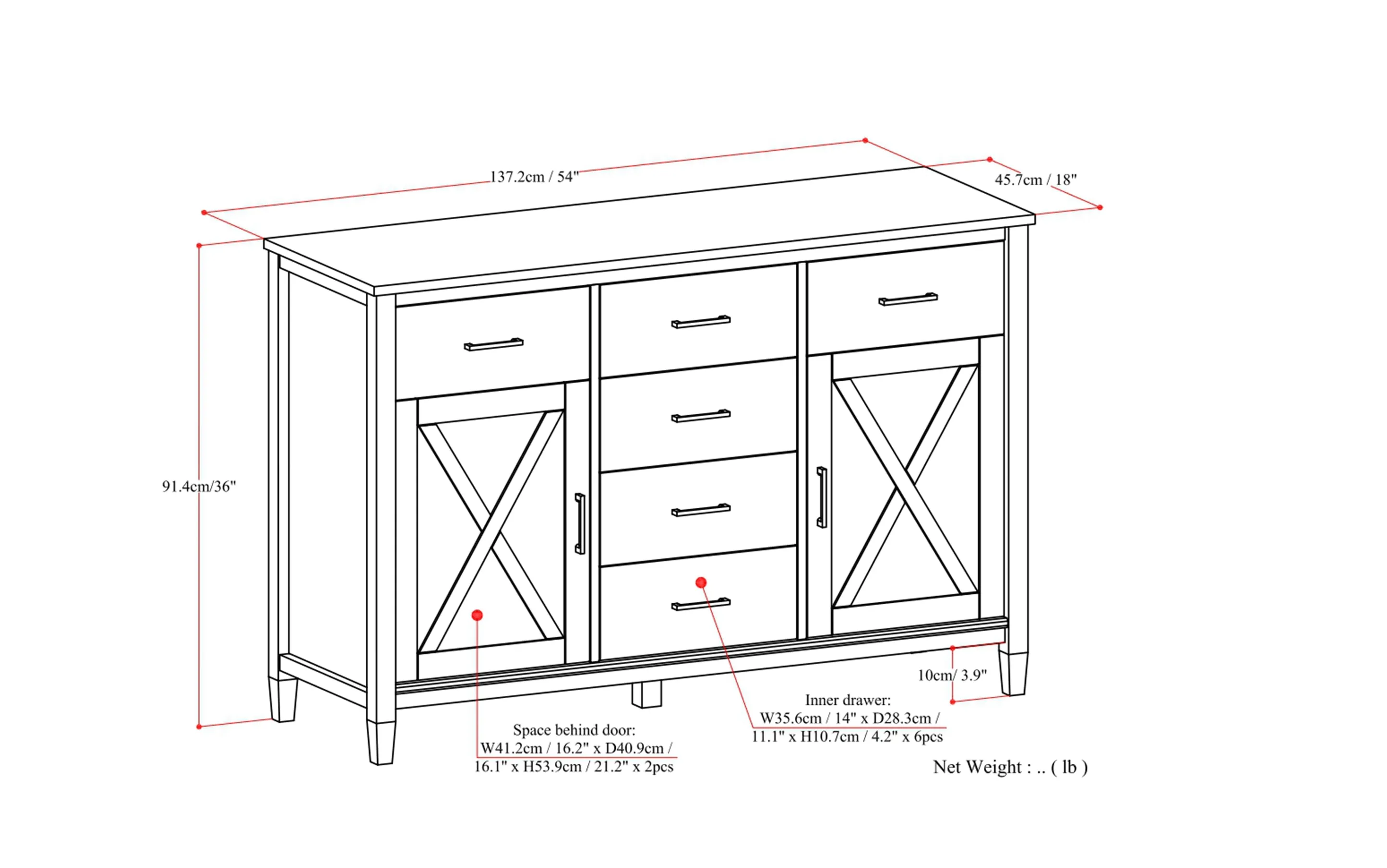 Ela Sideboard