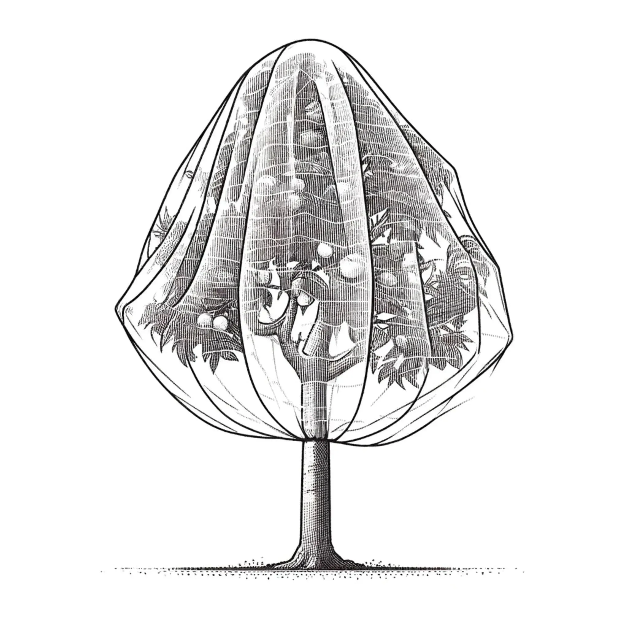 EnviroBug Tree Defender – Fruit Tree Netting for Bird and Insect