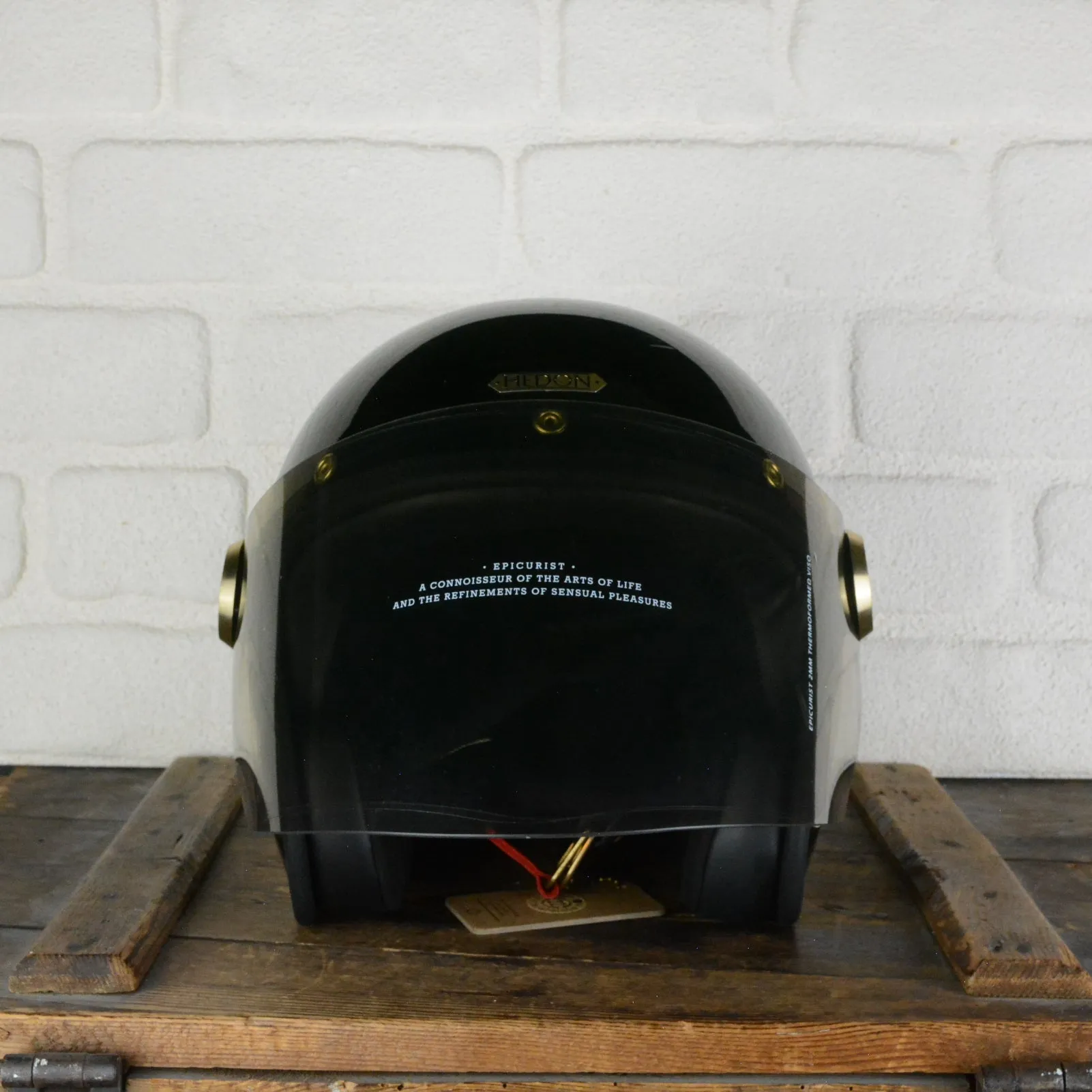 Epicurist Signature Black XXL DOT   desert smoke visor - Sample Sale 1012