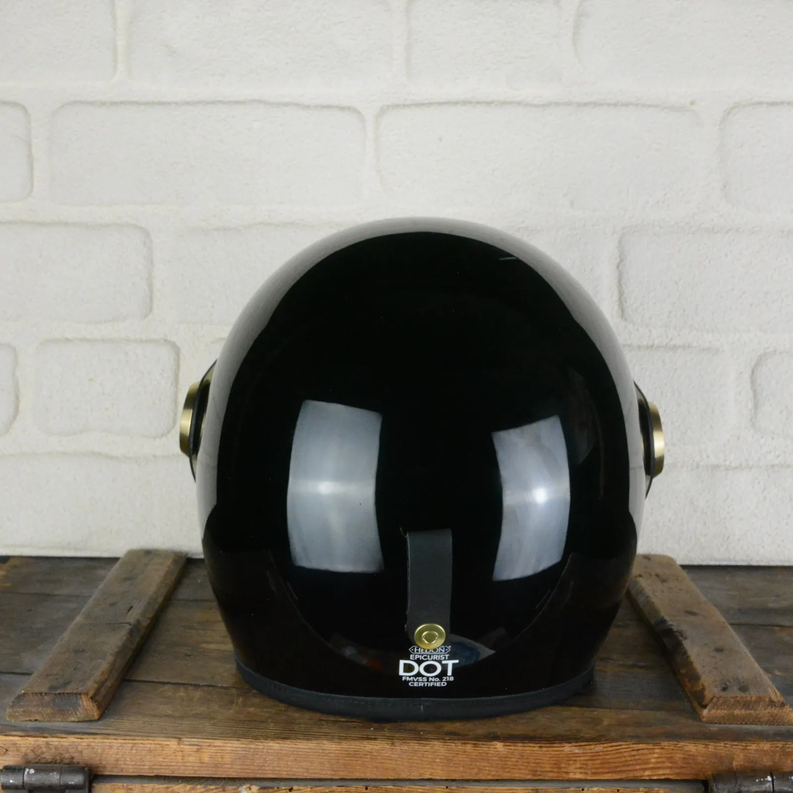 Epicurist Signature Black XXL DOT   desert smoke visor - Sample Sale 1012