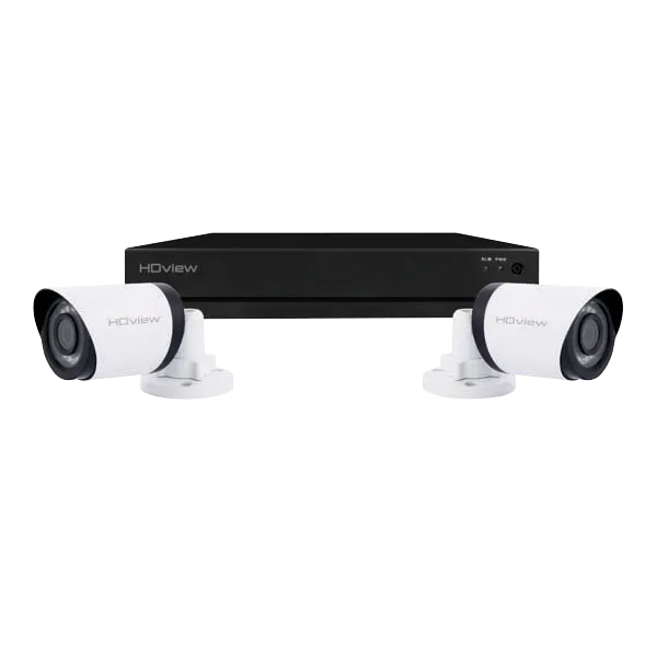ESP SHDV4KB2W2TB HDview 4MP Super HD 4 Channel 2TB 2x White Bullet Camera Kit