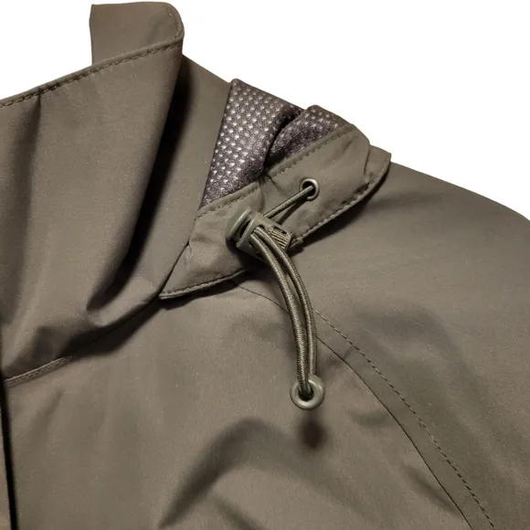 EUC | Eddie Bauer | Mesh Lined Rain Jacket | Olive Green | Size XL