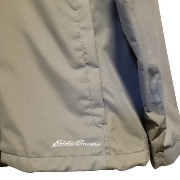 EUC | Eddie Bauer | Mesh Lined Rain Jacket | Olive Green | Size XL