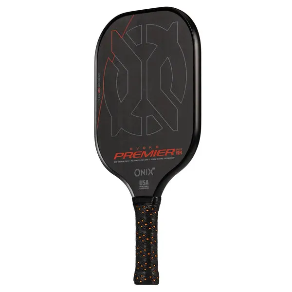 Evoke Premier Pro Raw Carbon 12mm Fiber Pickleball Paddle