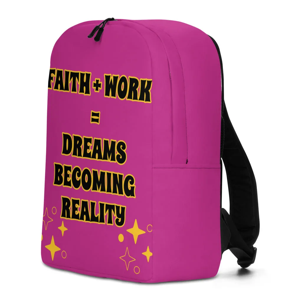Faith   Work Minimalist Backpack