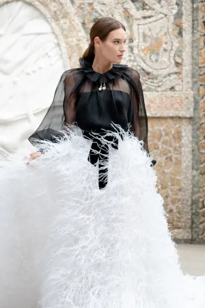Feather Ball Skirt
