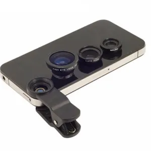 Fisheye Lens 3 in 1 (fish eye  wide angle  macro)