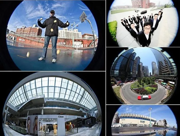 Fisheye Lens 3 in 1 (fish eye  wide angle  macro)