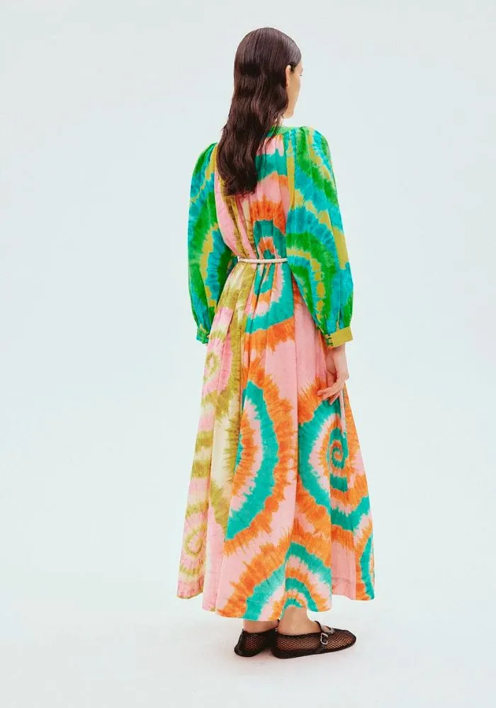 Flash Spliced Pool Dress