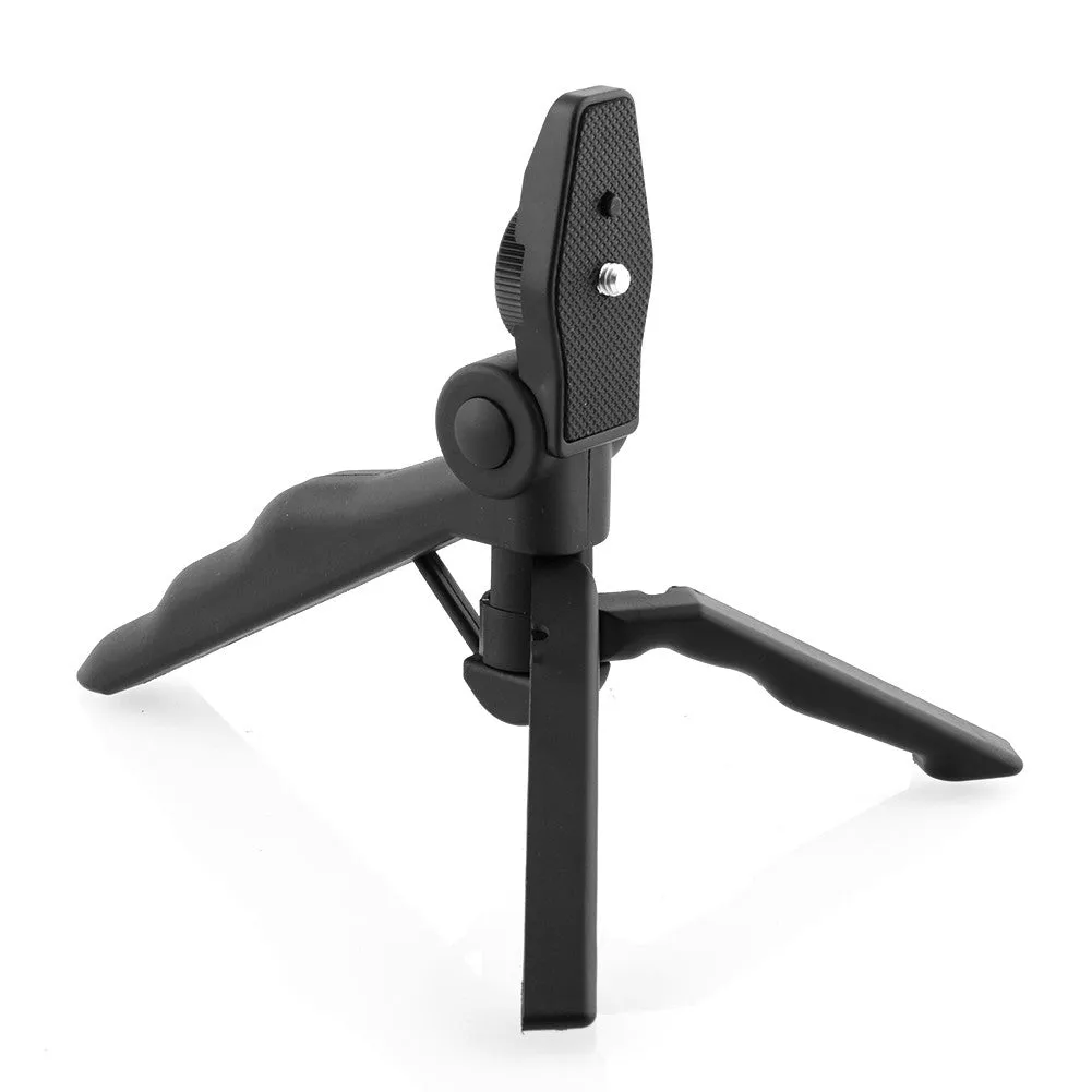 Flexible 2 in 1 Handheld Grip Mini Tripod Stand for Digital Camera.