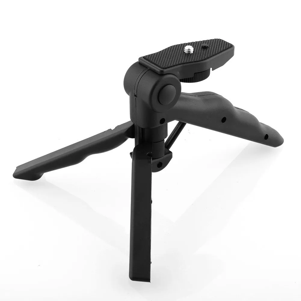 Flexible 2 in 1 Handheld Grip Mini Tripod Stand for Digital Camera.