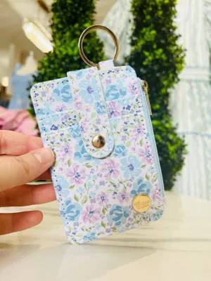 Floral Keychain Wallet