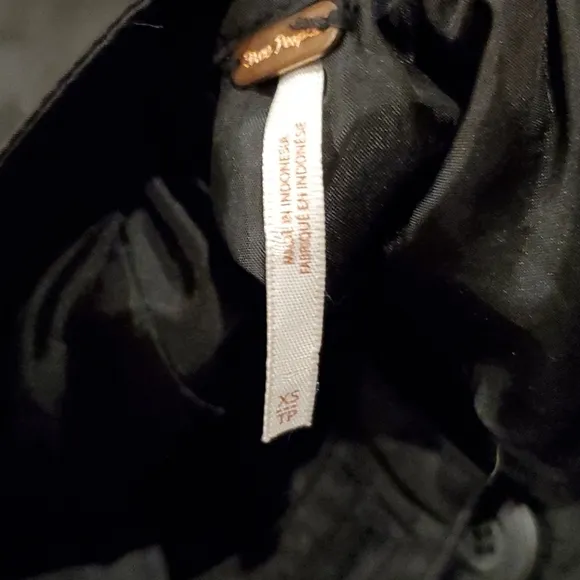 Free People midnight bomber jacket