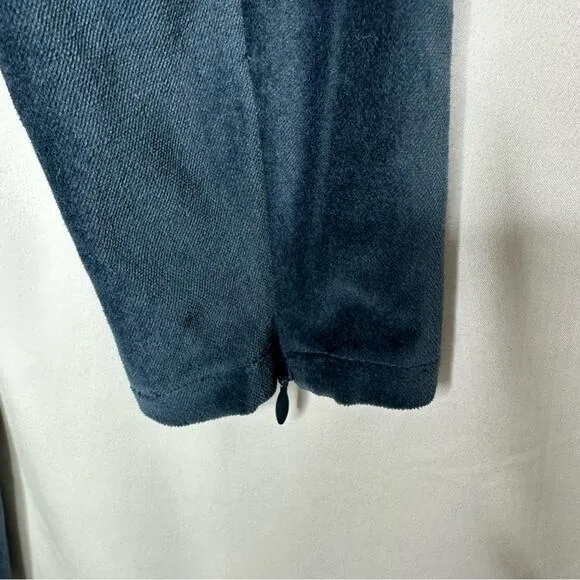 FRYE Melissa Blue Velvet Suede Mini Shift Dress NWT in Small