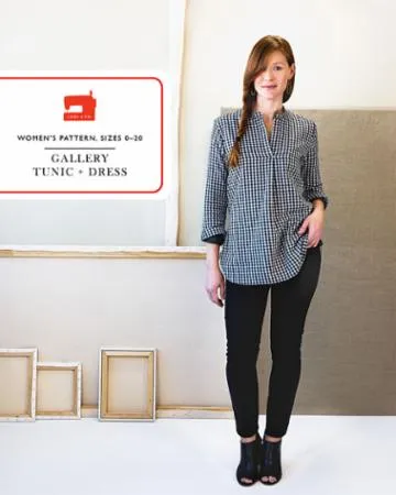 Gallery Tunic   Dress Pattern -- Liesl   Co