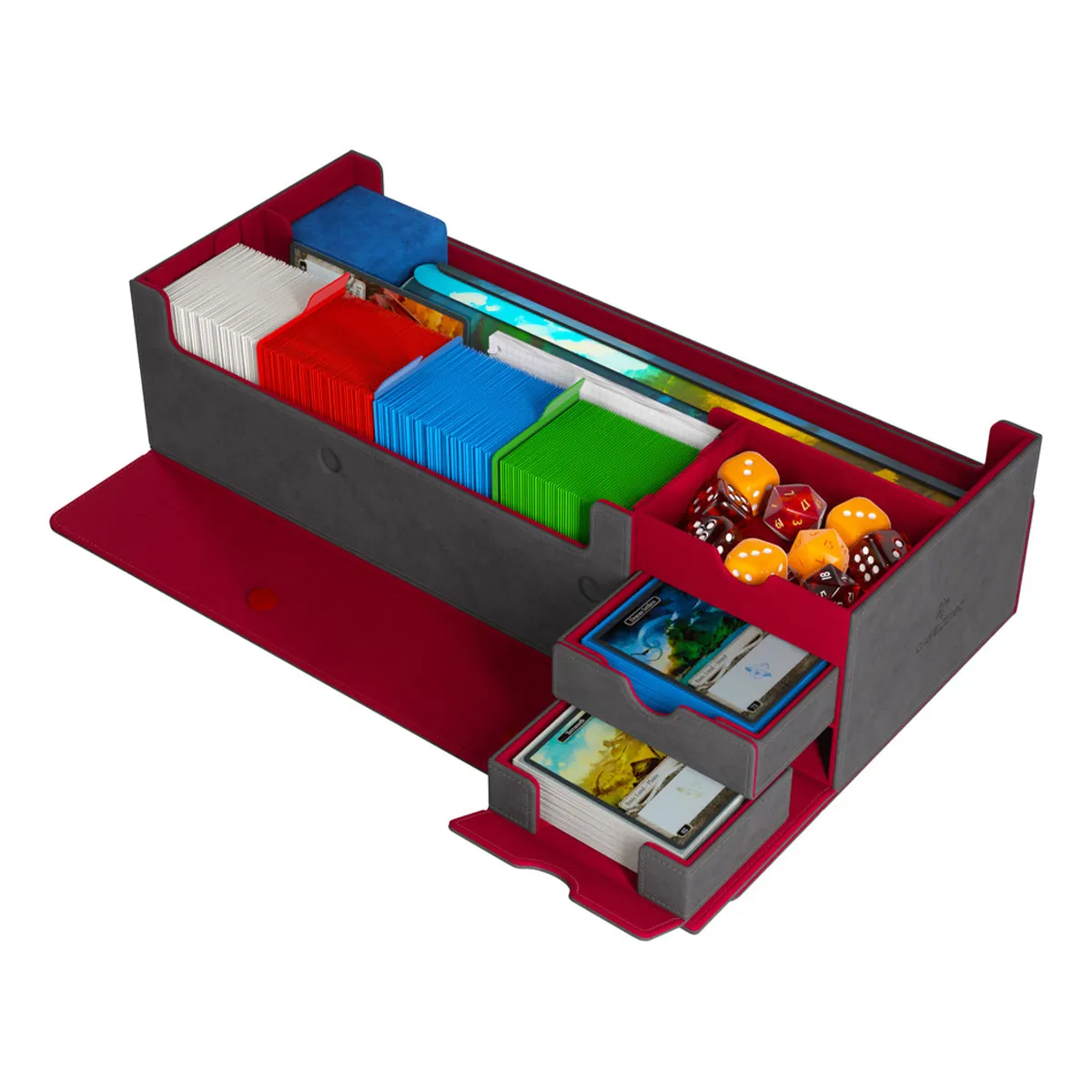 Gamegenic Cards' Lair 1000  PRO Grey/Red
