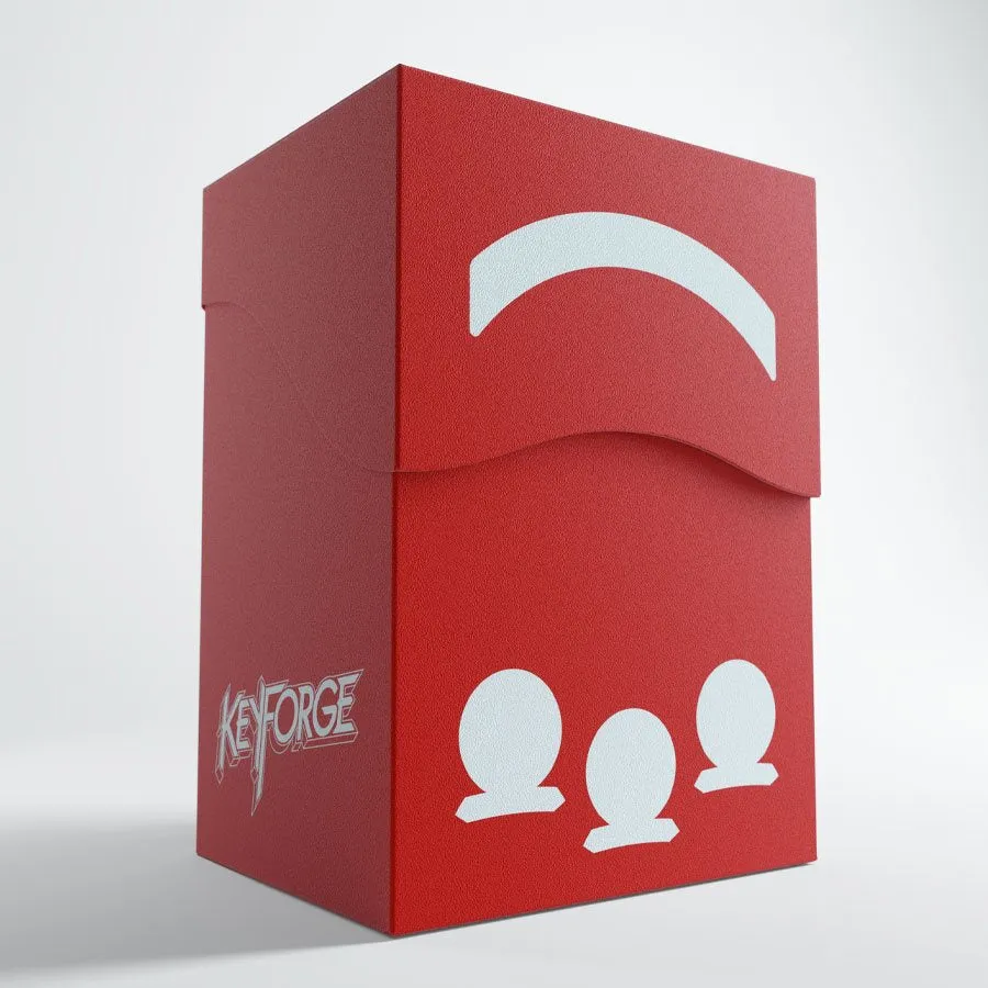 Gamegenic Deck Box: Keyforge Gemini - Red (80ct)