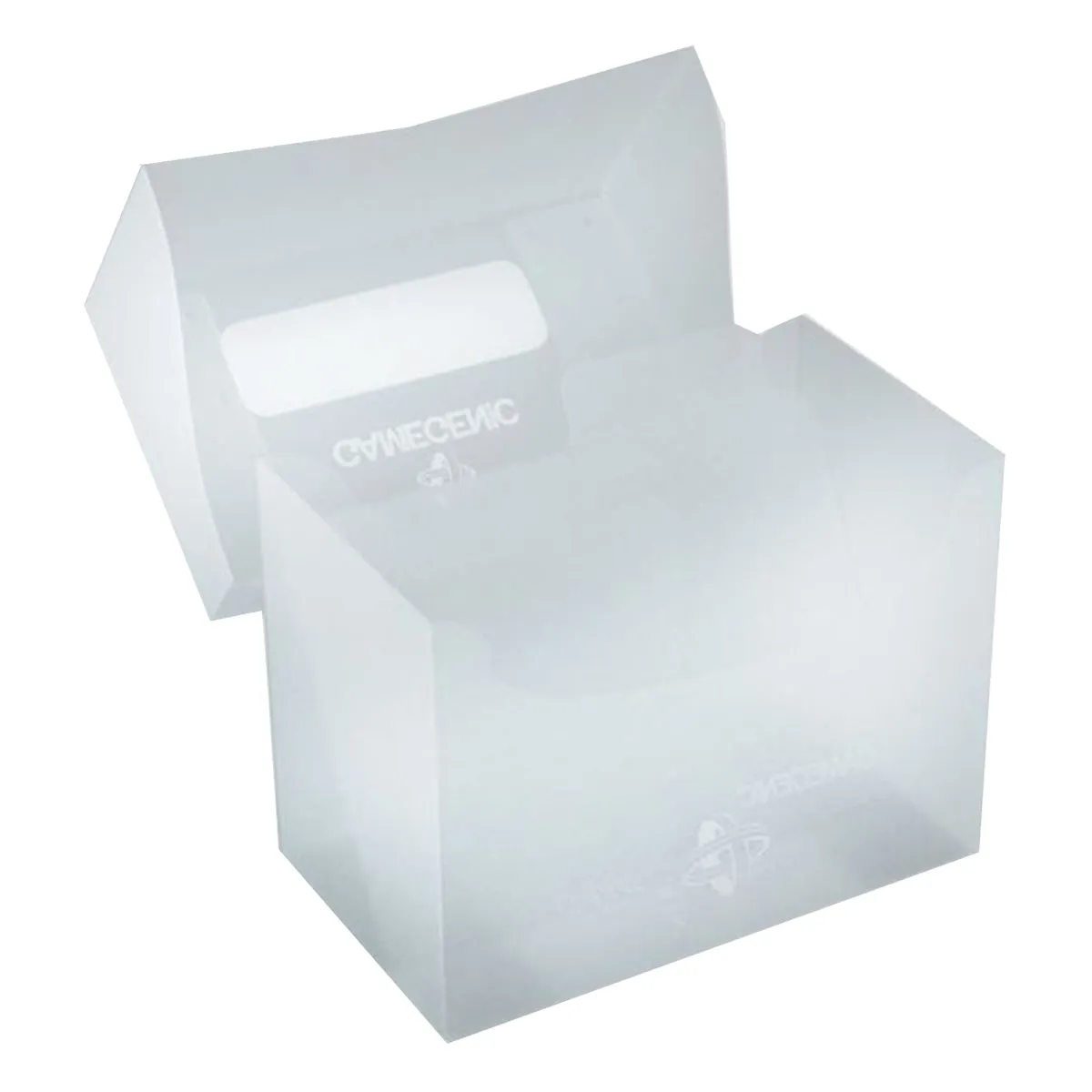 Gamegenic Side Holder Holds 80 Sleeves Deck Box Clear