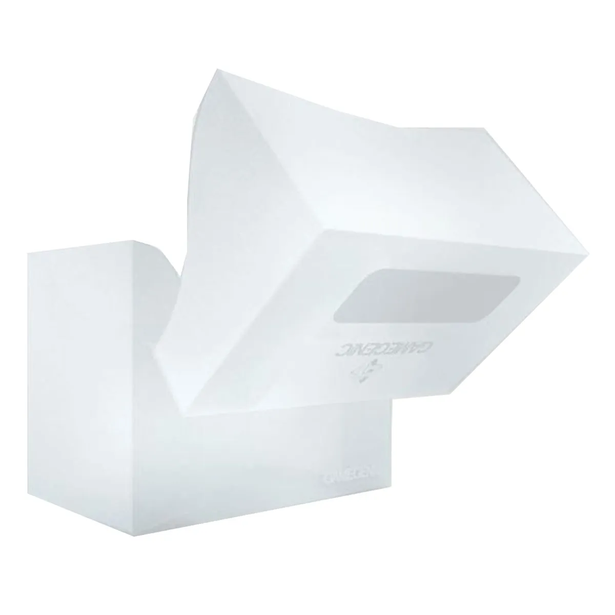 Gamegenic Side Holder Holds 80 Sleeves Deck Box Clear