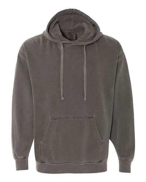Garment-Dyed Hooded Sweatshirt