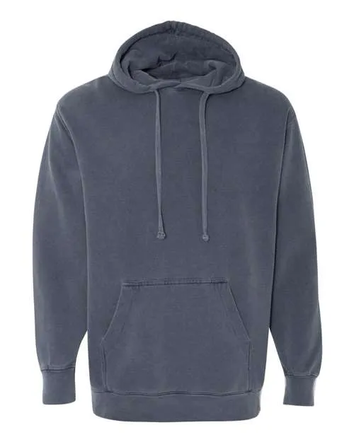 Garment-Dyed Hooded Sweatshirt