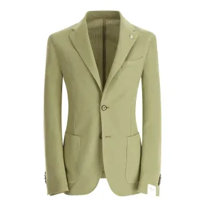Garment-dyed JACK jacket slim fit - green