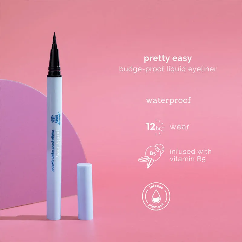 Generation Happy Skin Pretty Easy Budge-Proof Liquid Eyeliner In Brown
