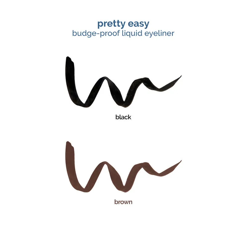 Generation Happy Skin Pretty Easy Budge-Proof Liquid Eyeliner In Brown