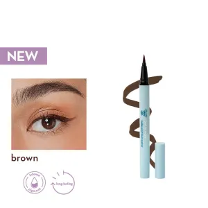 Generation Happy Skin Pretty Easy Budge-Proof Liquid Eyeliner In Brown
