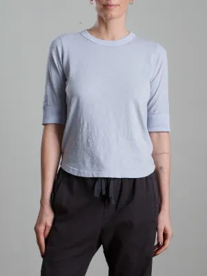 Giada Slim Crew in Supima Slub - Breeze