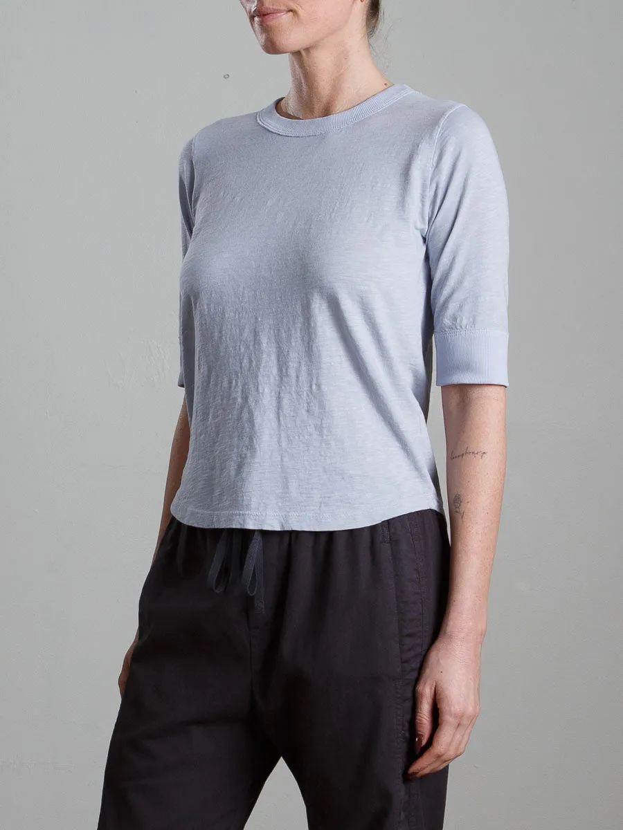 Giada Slim Crew in Supima Slub - Breeze