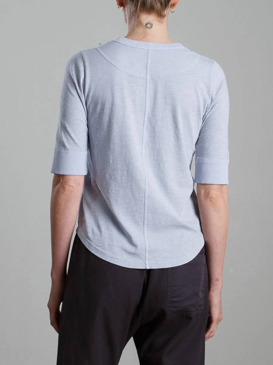 Giada Slim Crew in Supima Slub - Breeze