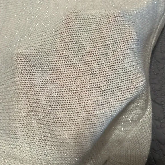 Gigi Moda White Sweater SZ M