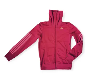 GIRL SIZE MEDIUM (11/12 YEARS) - ADIDAS, Zippered Athletic Jacket EUC B36