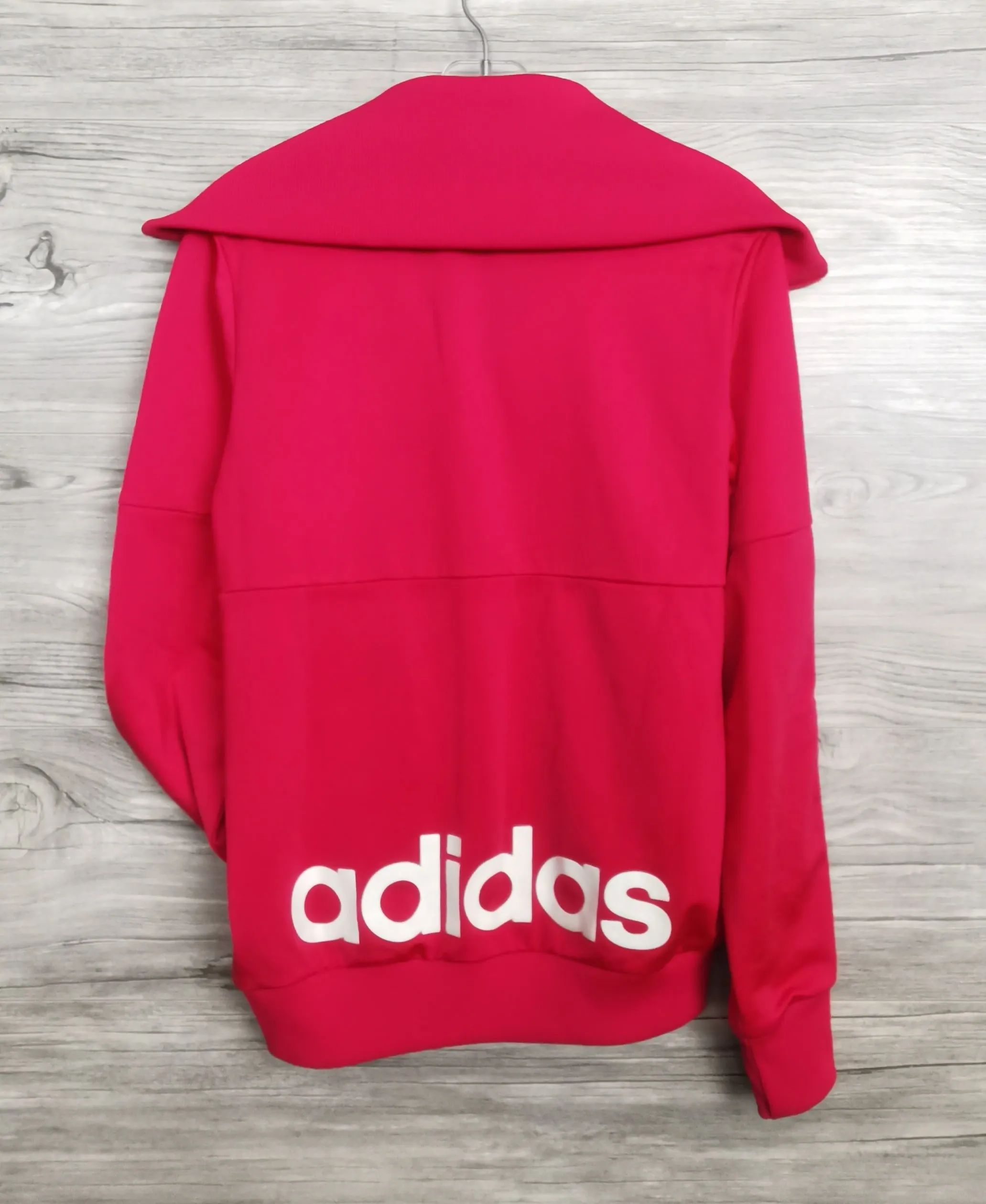 GIRL SIZE MEDIUM (11/12 YEARS) - ADIDAS, Zippered Athletic Jacket EUC B36