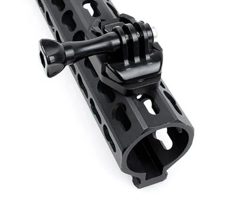 GoPro Aluminum KeyMod Mount for Hero 1 / 2 / 3 / 3  / 4 Camera - Black